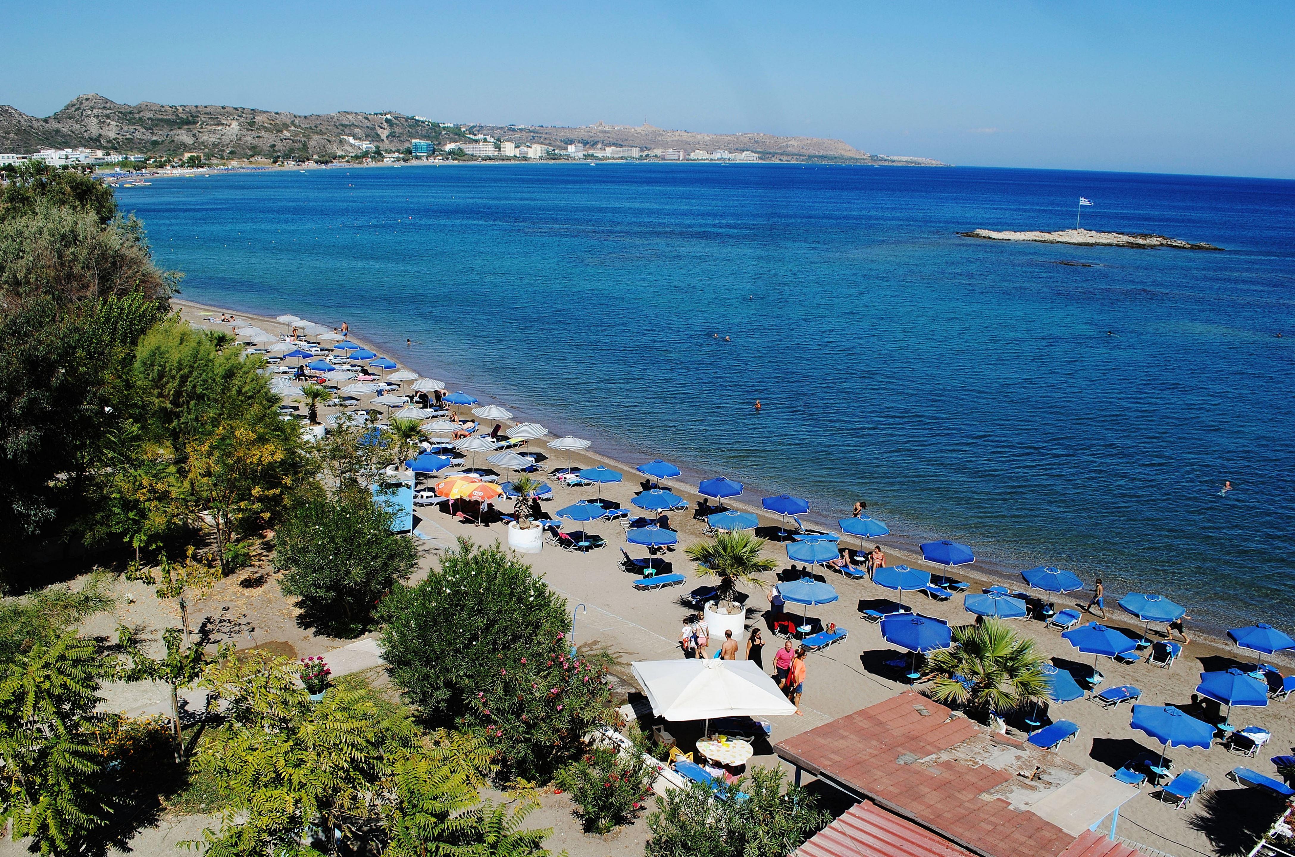 Lido Star Beach Hotel Faliraki Bagian luar foto